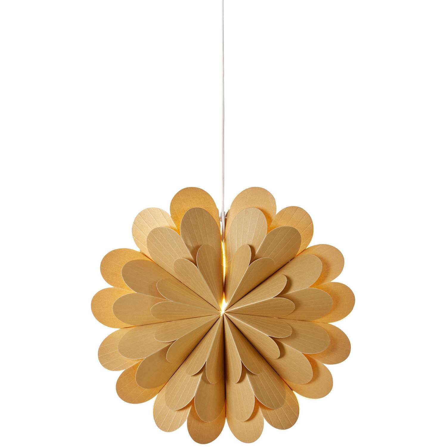 7-armad adventsljusstake Nightfall svart mässing