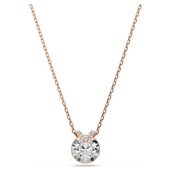 Bella V Set Vit Roséguld Swarovski