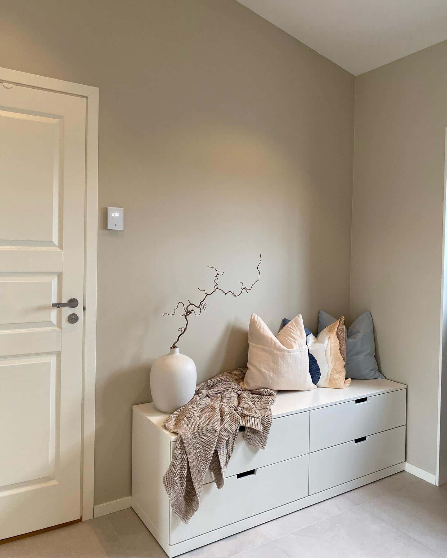 Red Multi Home Decoration Piece