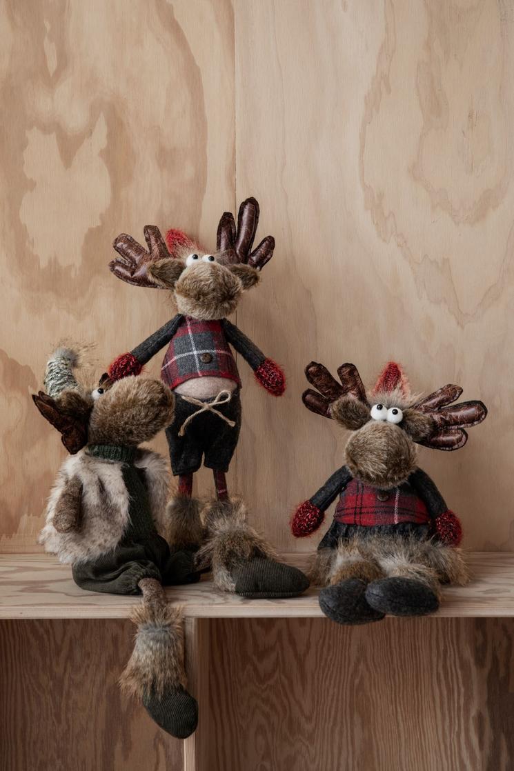 Casper Longmoose Tomte Grön Dekoration