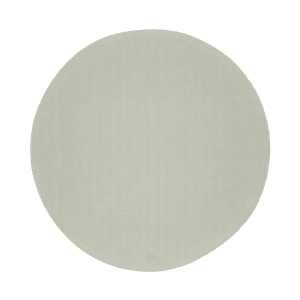 Rund ljusbeige enkel julgransmatta