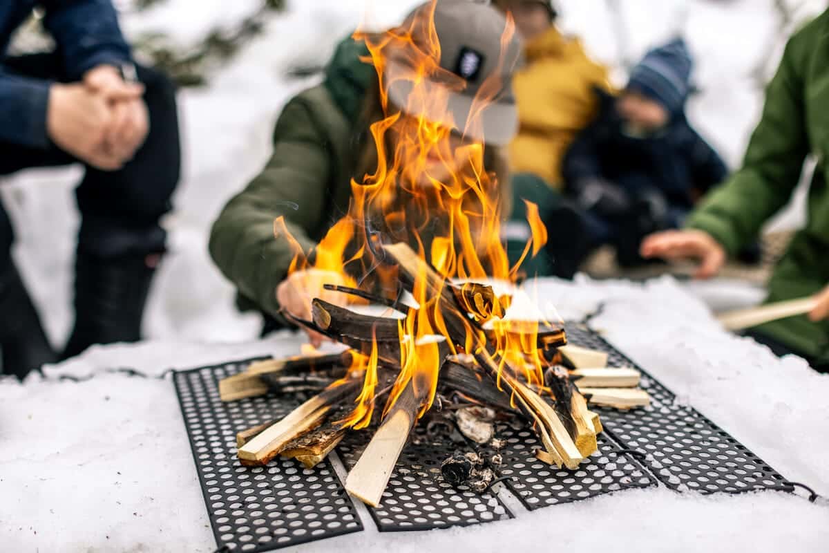 Hällmark Eldgaller 44 x 44 cm