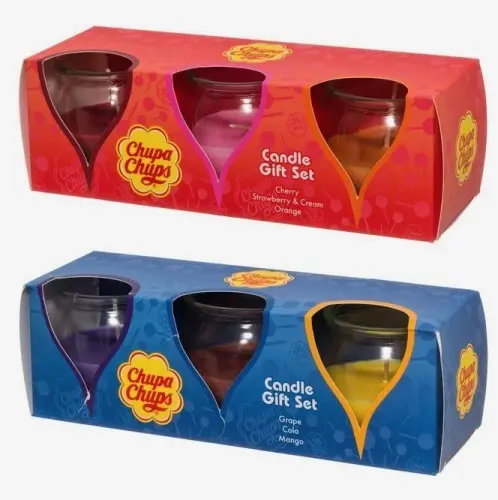 Doftljus 3-pack Chupa Chups Set