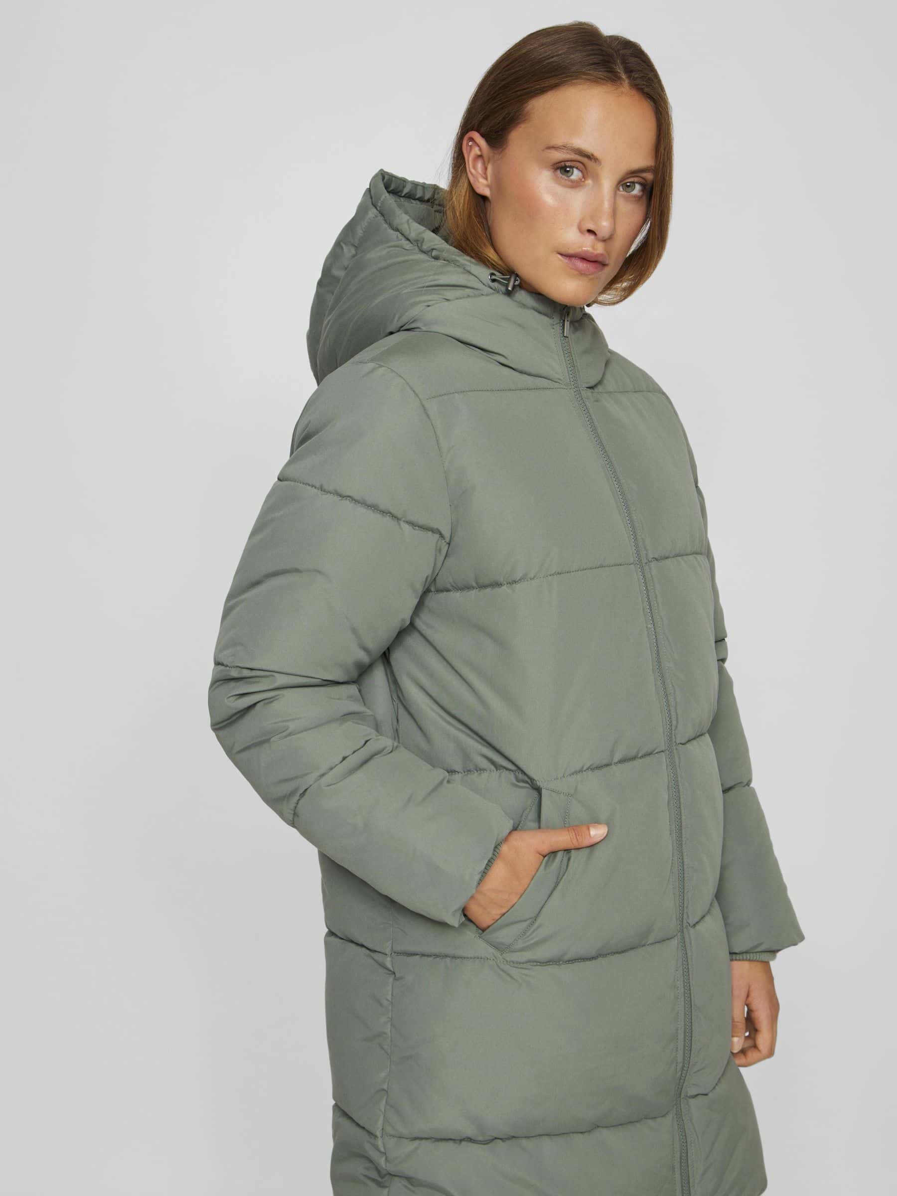 Vitrust Med Huva Kappa Grön