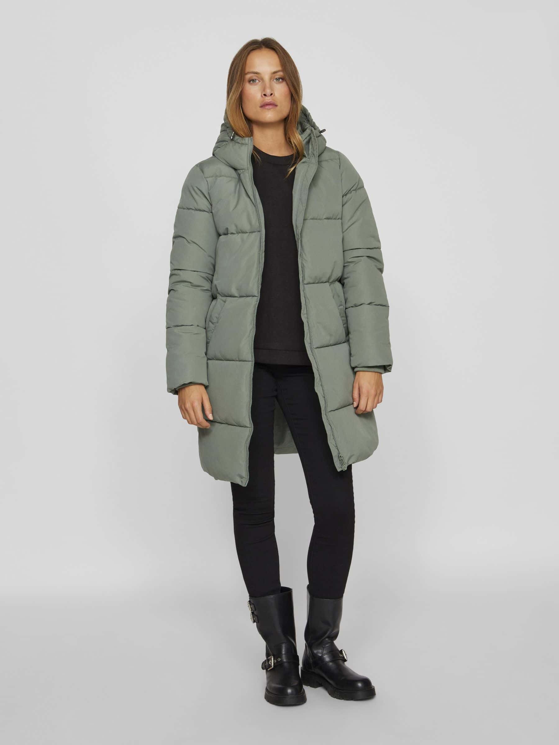 Vitrust Med Huva Kappa Grön