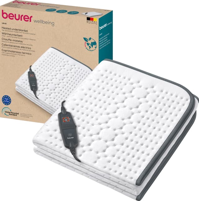 re. värmefilt i fleece svart 130x160