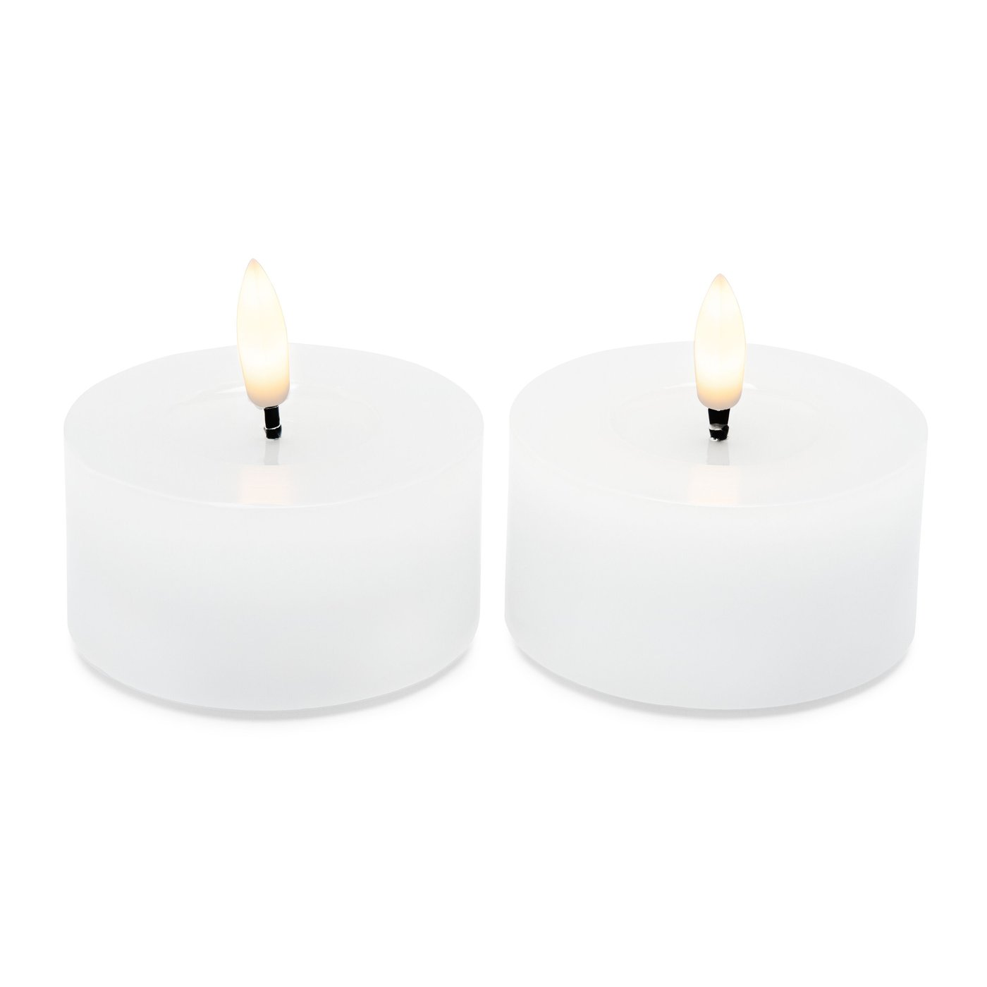 Laddbara LED Värmeljus 4-pack