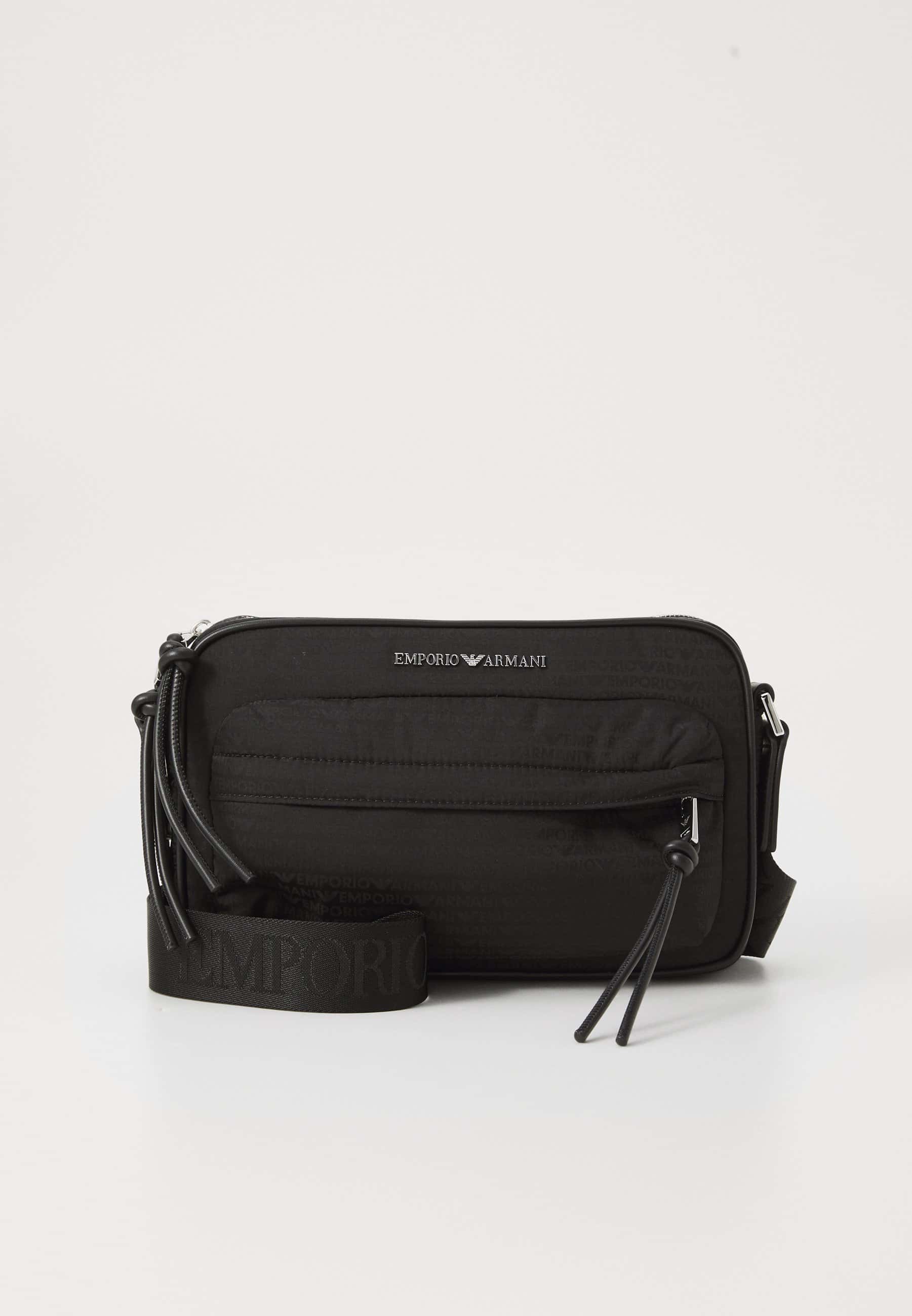 Emporio Armani Unisex Black Crossbody Bag