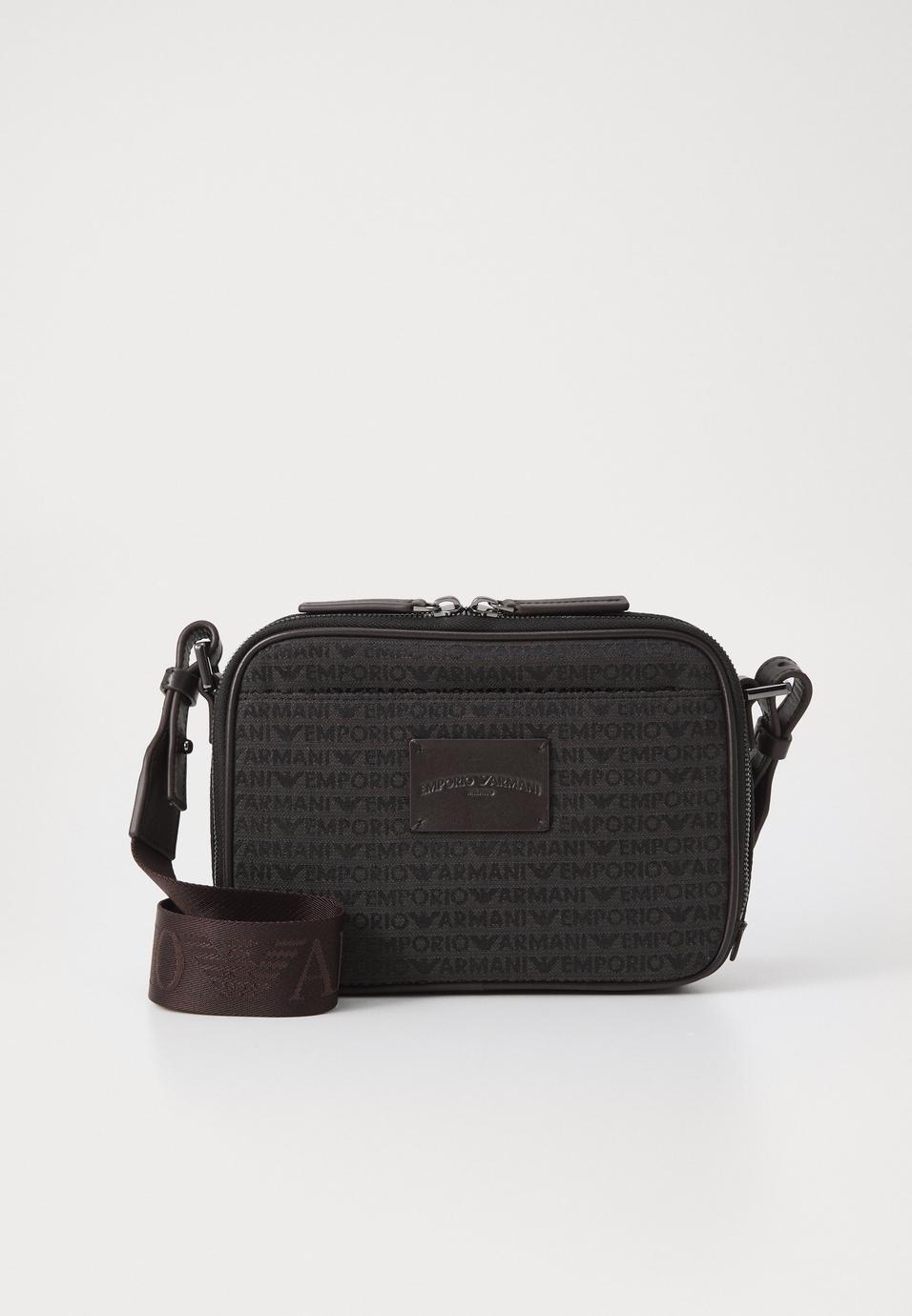 Emporio Armani Unisex Black Crossbody Bag