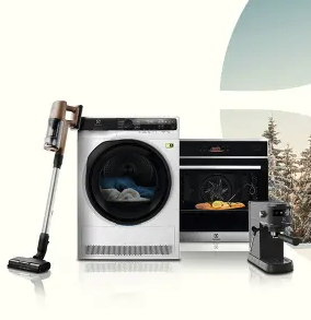 20 % + 5 % extra alumnirabatt hos Electrolux