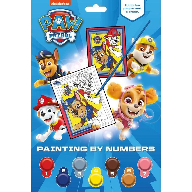 Paw Patrol Målarbok med Aktiviteter