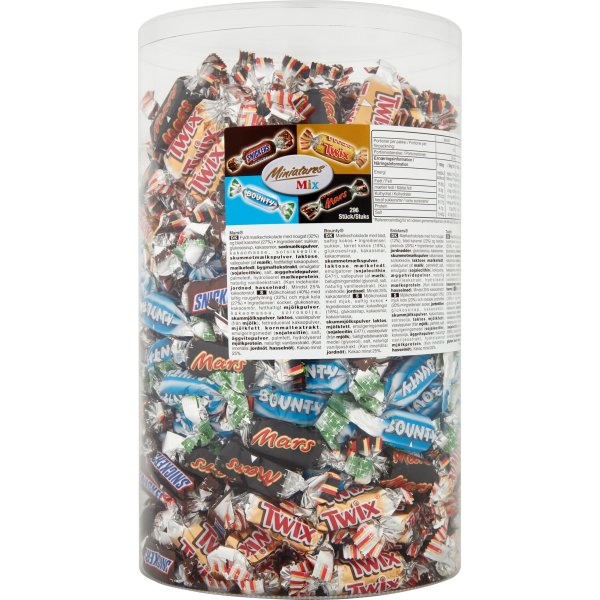 Mixed Miniatures Chokladblandning 3 kg