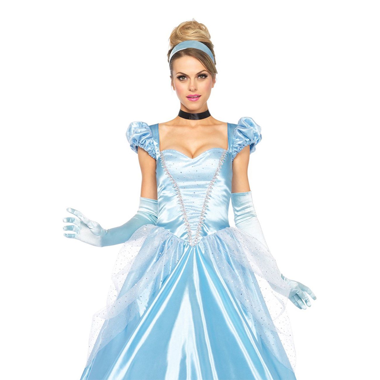 Askungen Deluxe Balklänning Maskeraddräkt