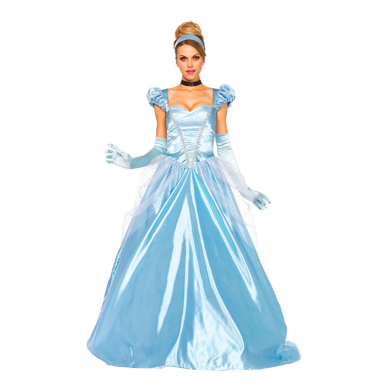 Askungen Deluxe Balklänning Maskeraddräkt