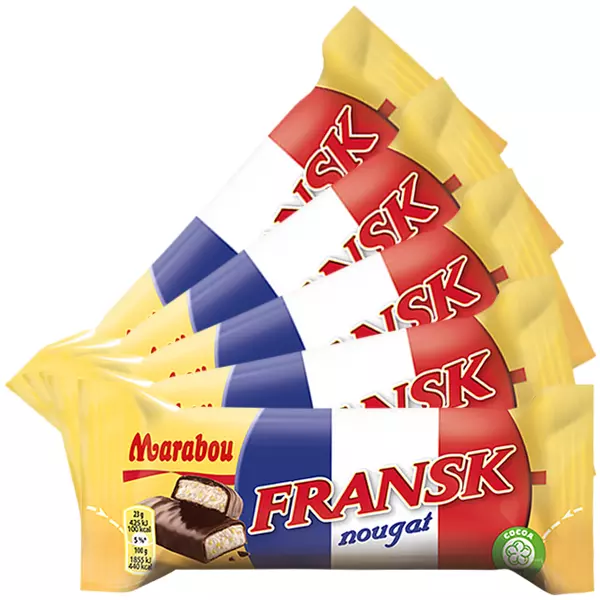 Marabou Nougat Crisp Mini Bars 13g