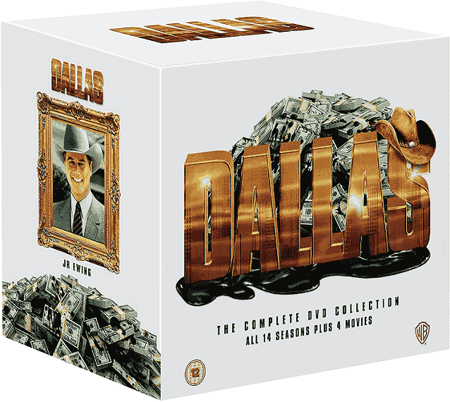 Dallas Complete Collection 1–14 with 4 Movies DVD