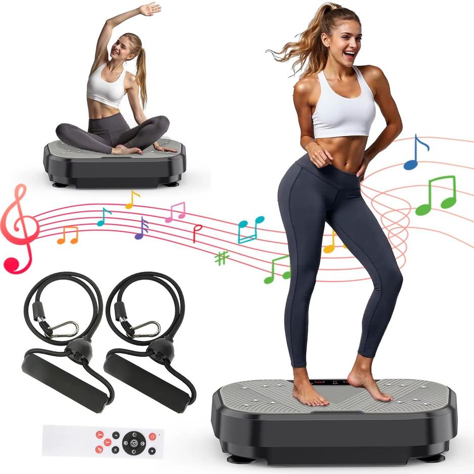 Vibrationsplattform för helkroppsträning hemma