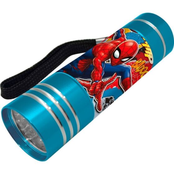 Spiderman LED Ficklampa 9 cm
