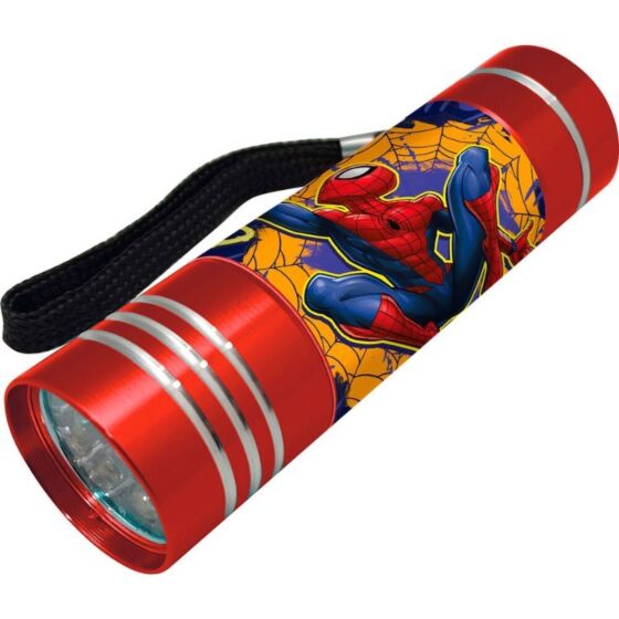 Spiderman LED Ficklampa 9 cm