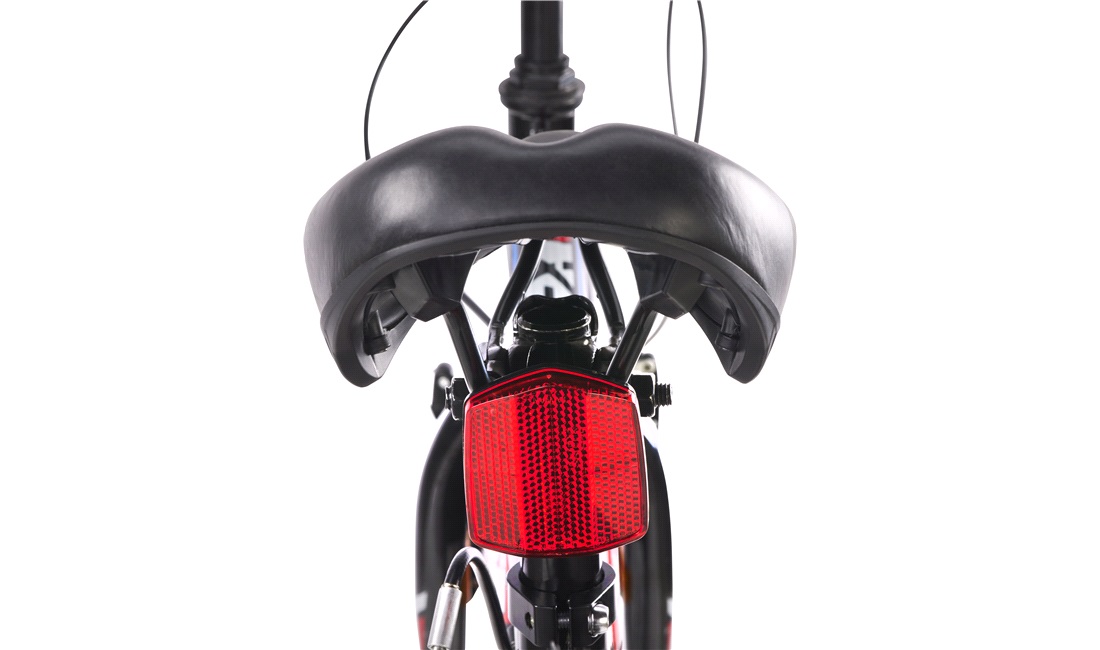 Juniorcykel 20" MTB 206 svart/blå/röd 6-växlad