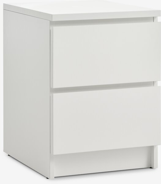 Sängbord HEMDRUP varm ek och svart