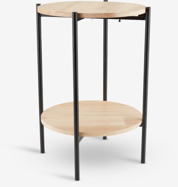 Soffbord SNESLEV Ø70 Natur Ek