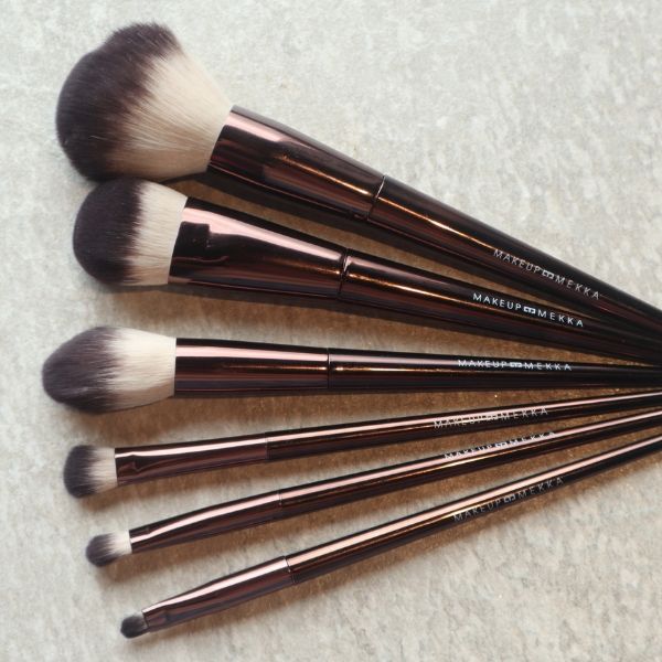 Luxury Bronzed Makeup Brush Set
