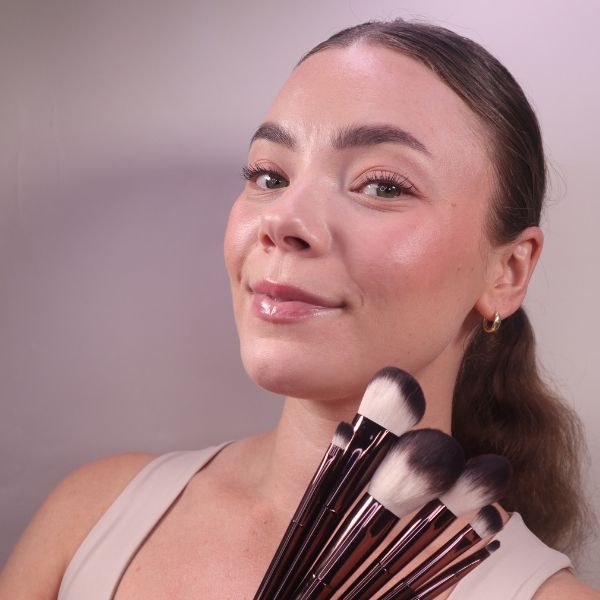 Luxury Bronzed Makeup Brush Set