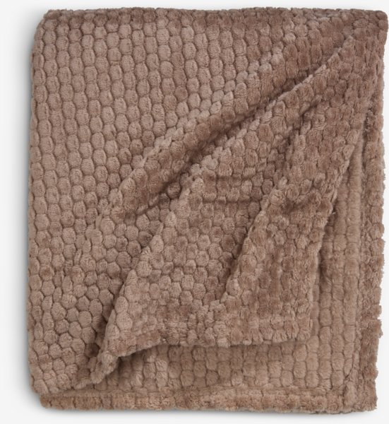 Pläd MYGGBLOM 130x170 Beige