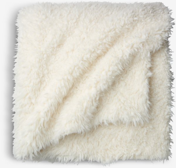 Pläd STAVKLOKKE 130x170 Beige