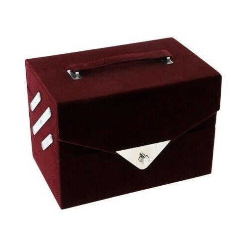 Make-up-väska Velvety Dark Berry Set