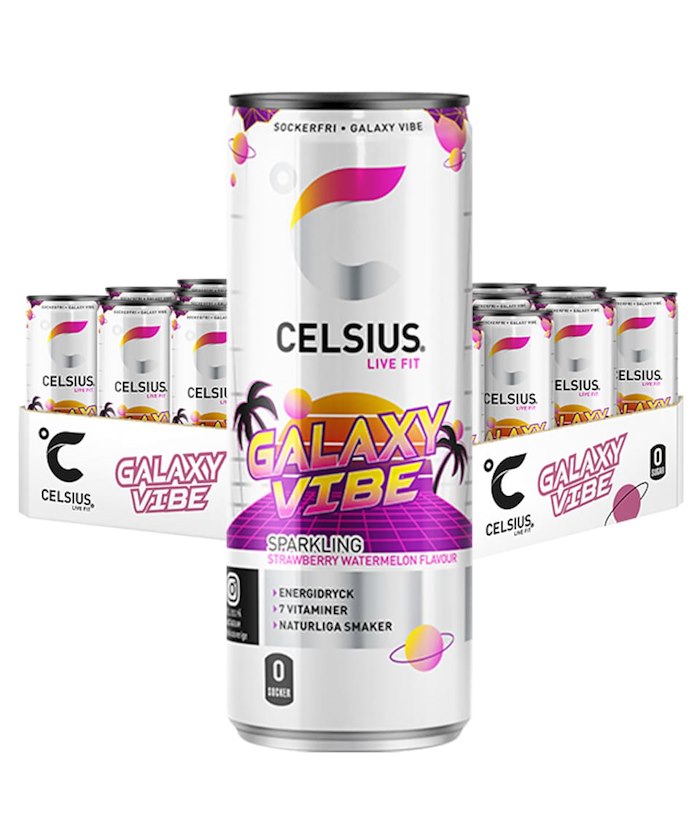 Celsius Galaxy Vibe Dryck 24-Pack