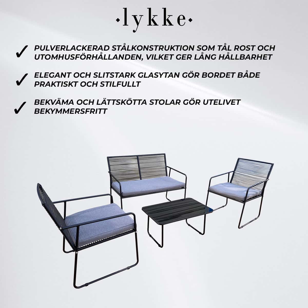 Lykke Utesoffgrupp Skagen i Modern Design