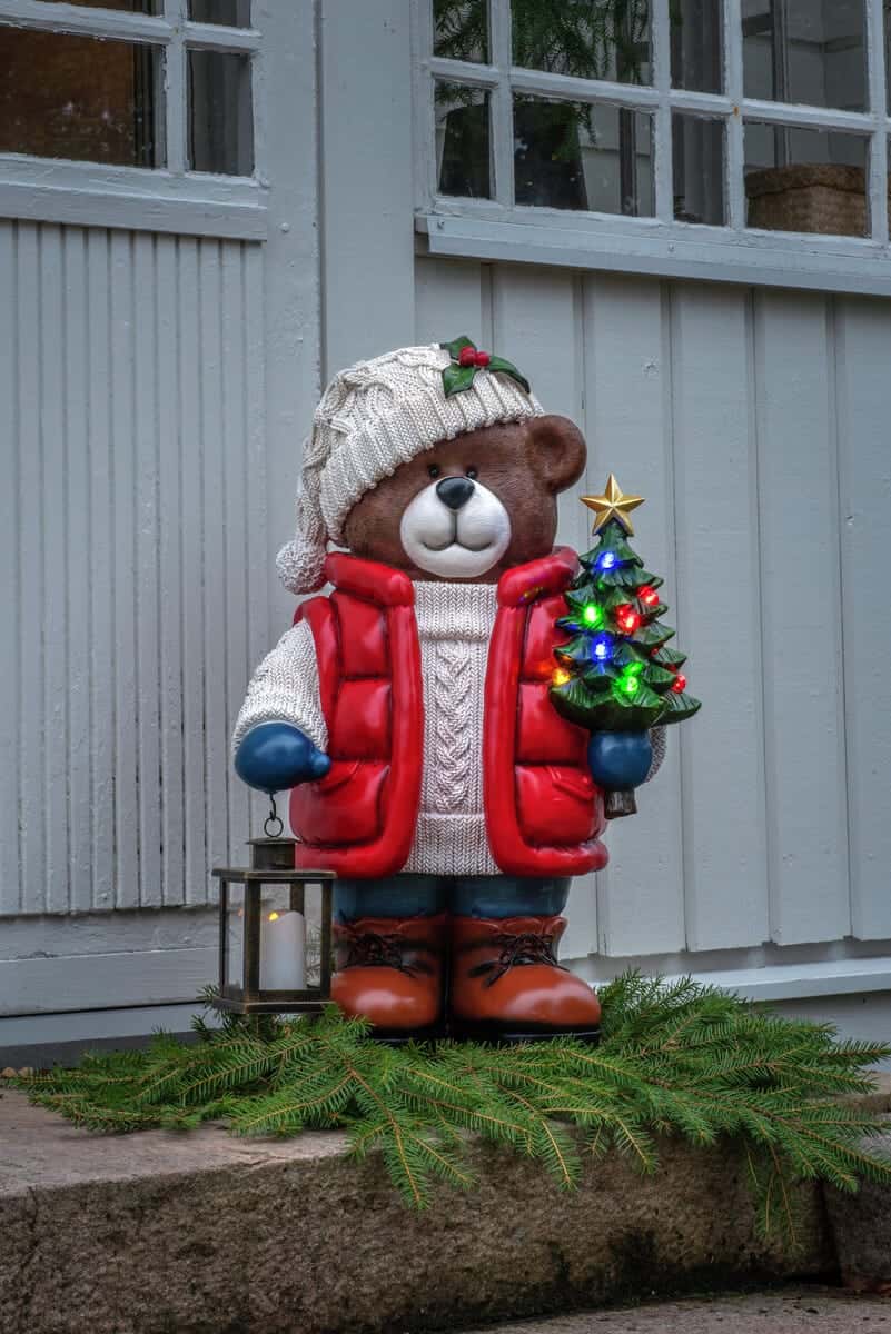 Konstsmide stor belyst teddybjörn 65,5 cm