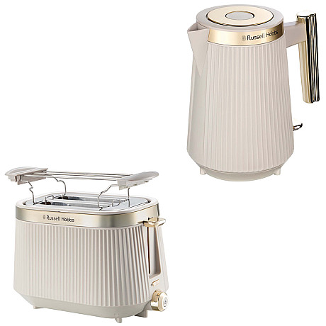 Russell Hobbs Set Vattenkokare och Brödrost Creme