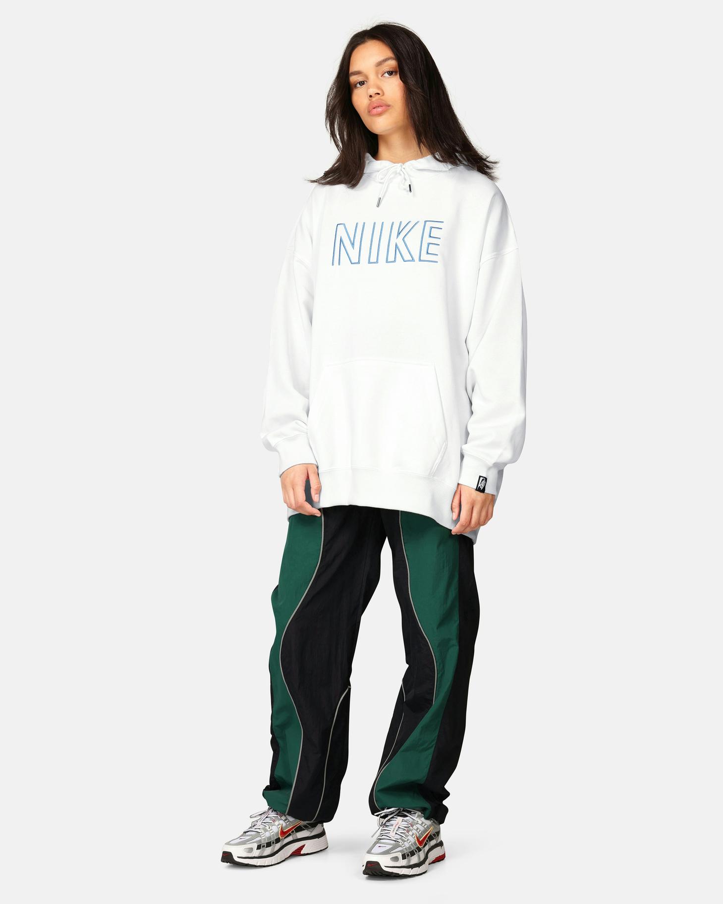 Nike Oversized Flerfärgad Hoodie för Dam