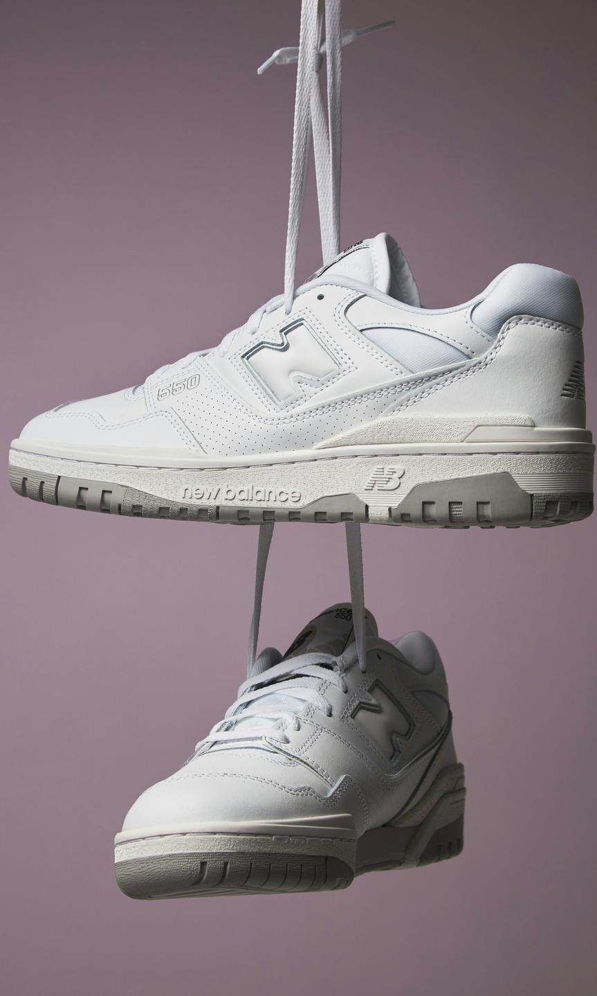 New Balance 550 White Unisex Sneakers