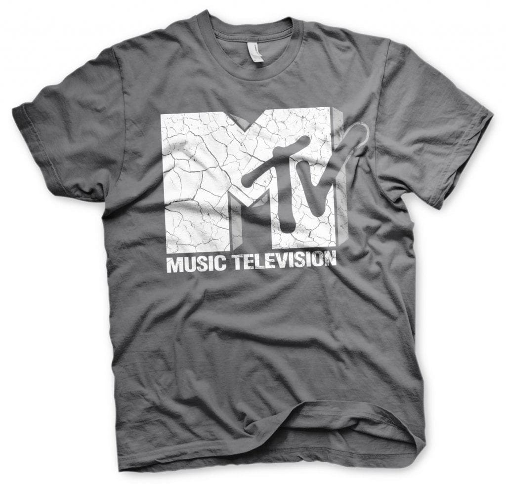 MTV Vintage Cracked Logo T-Shirt