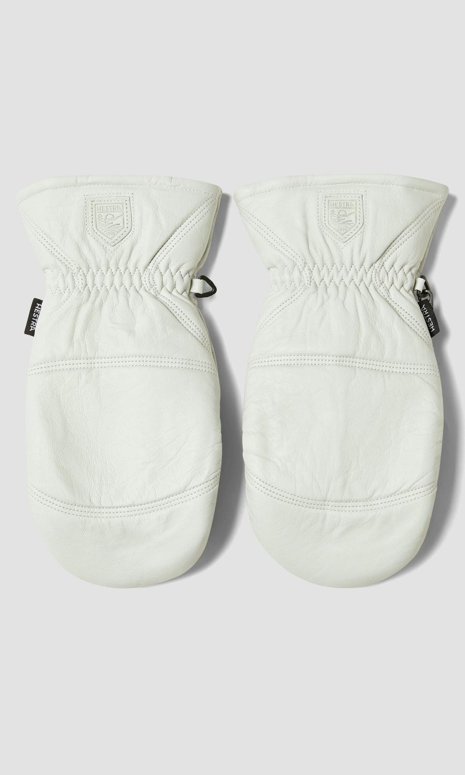 Hestra Leather Box Mittens Black Unisex