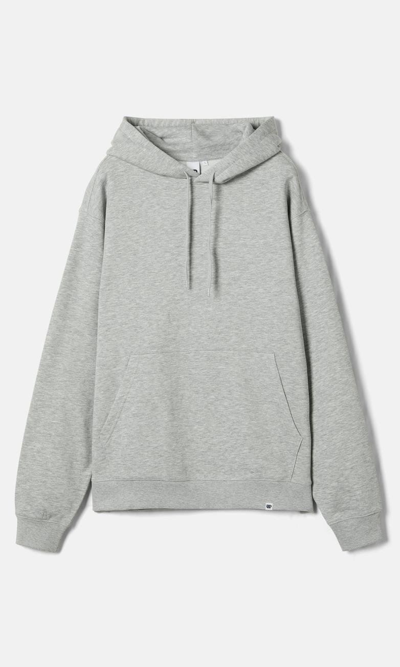Junkyard Melerad Grå Hoodie Herr