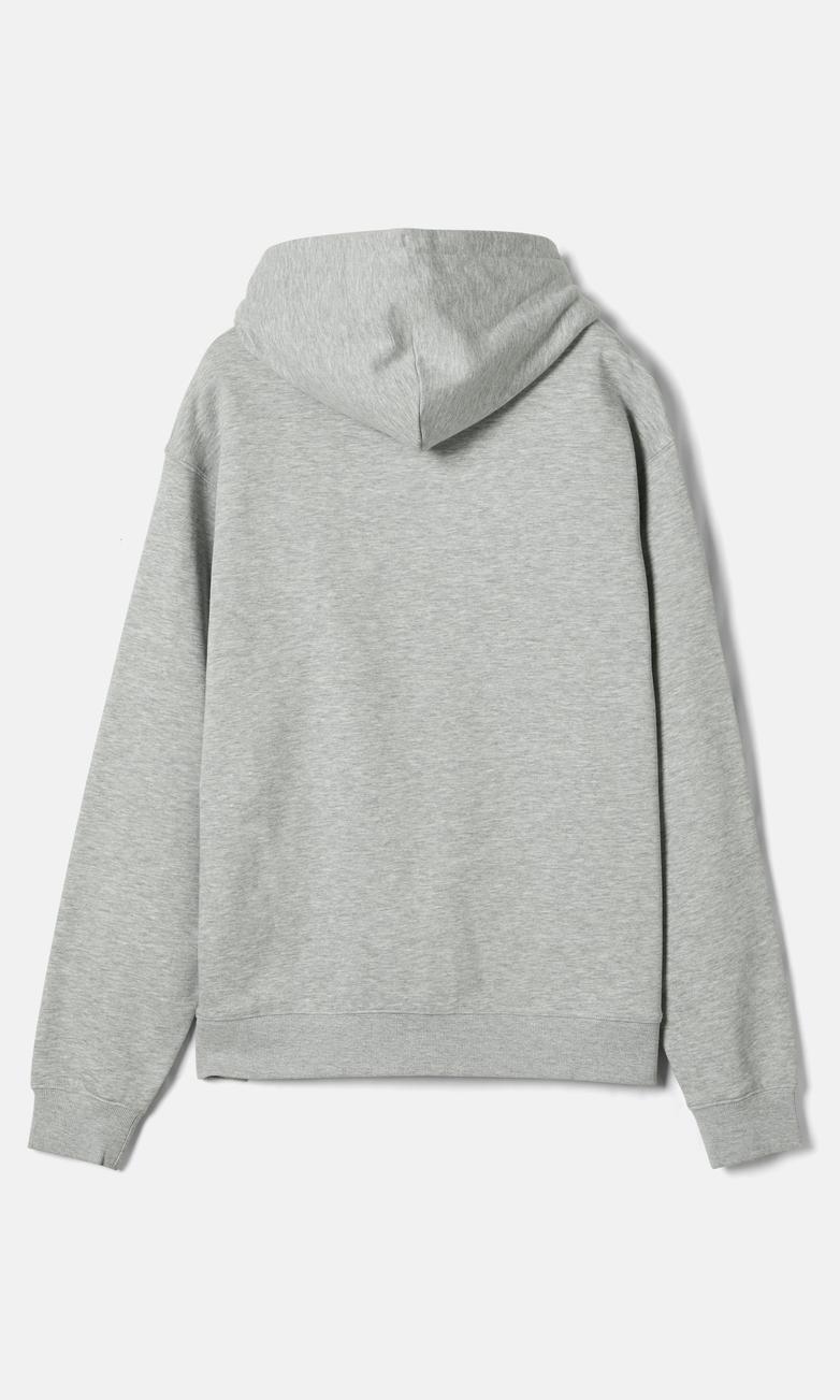 Junkyard Melerad Grå Hoodie Herr