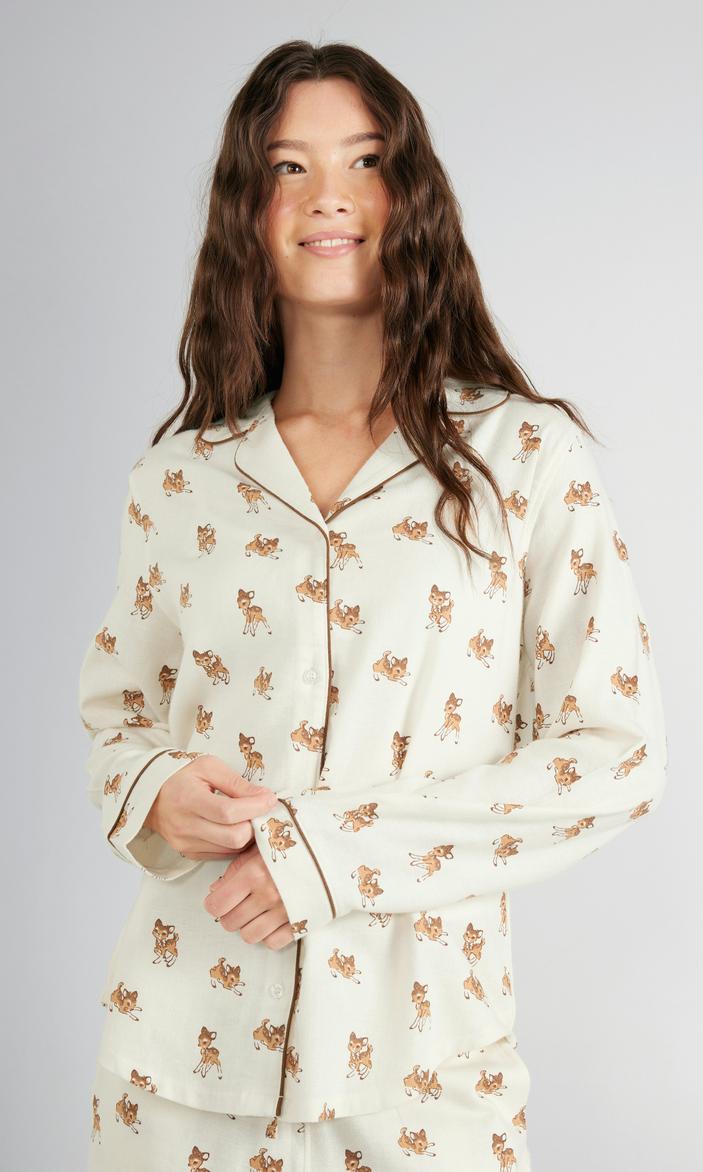 Junkyard Flanellpyjamasskjorta Flerfärgad Dam