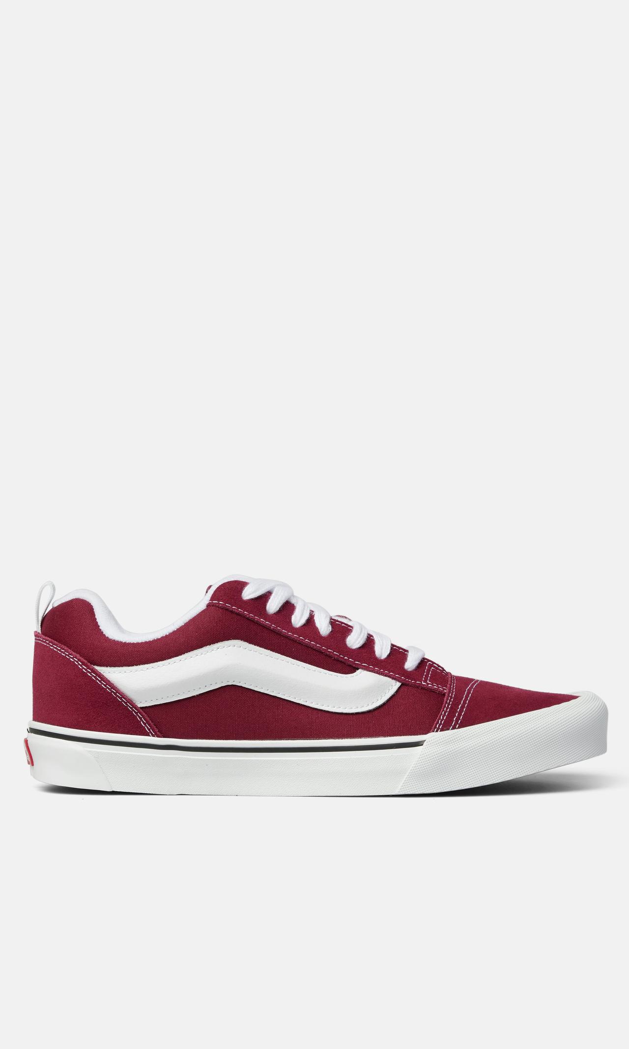 Vans Knu Skool Vinröd Unisex Sneakers