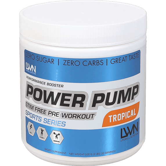 Power-Pump Tropical 300 g från Lifewell