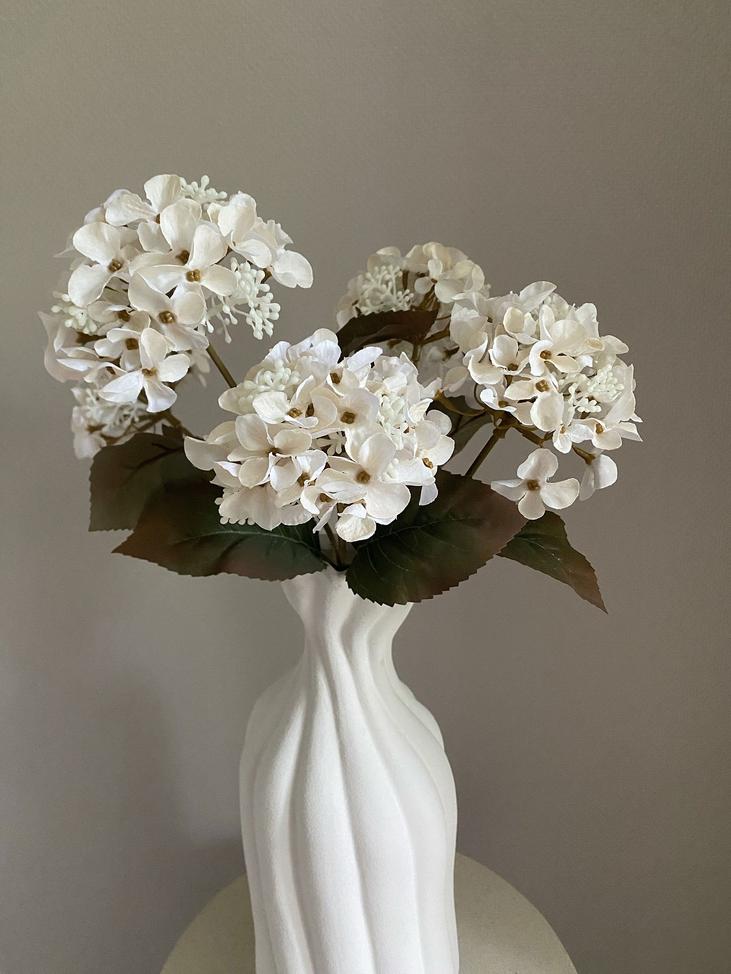 Petra medelvarmt vitt fibertäcke