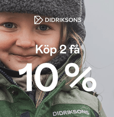 Köp 2, få 10 % rabatt hos Didriksons