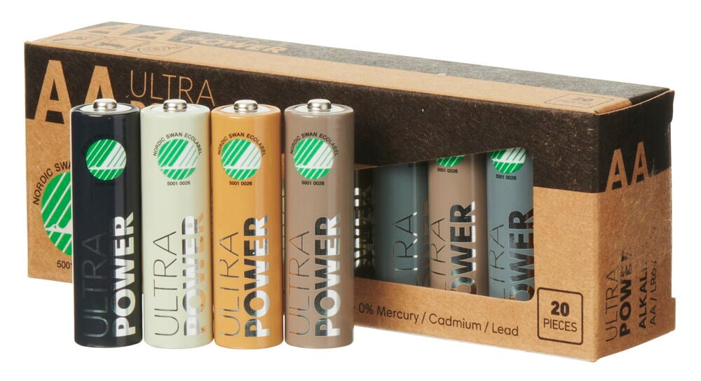 Batteri AA Ultra Power Alkaliska