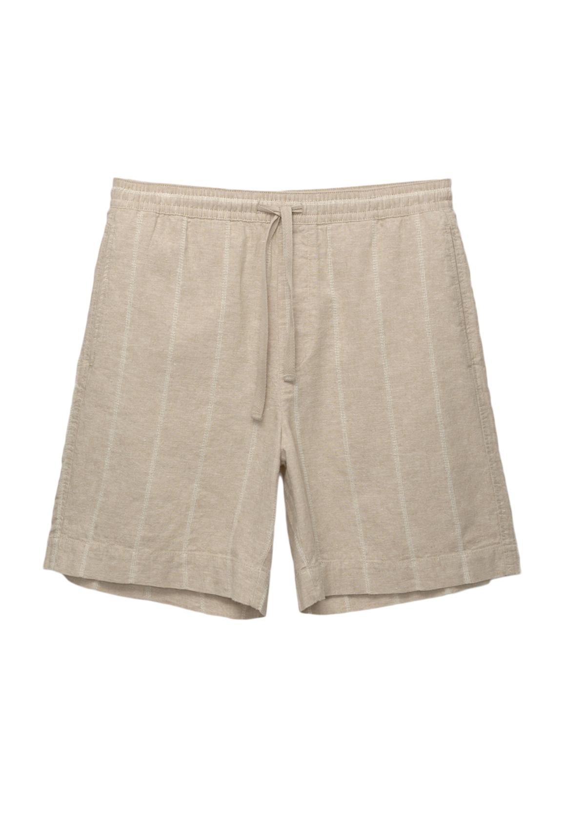 Regular Fit Square Pattern Quarter Zip Polo