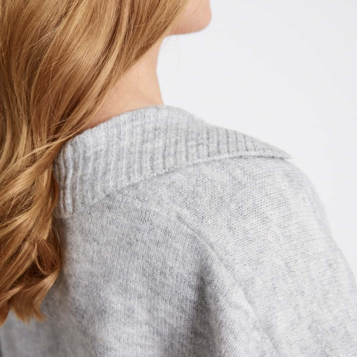 Elegant V-Neck Knit Sweater