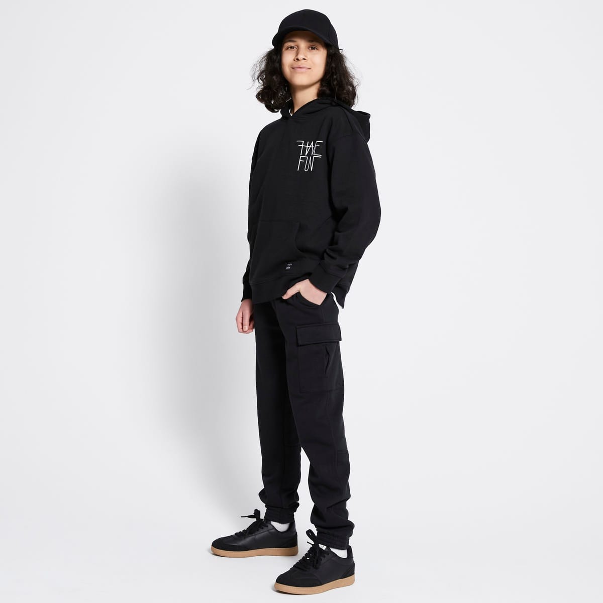 Logan Graphic Print Hooded Sweatshirt